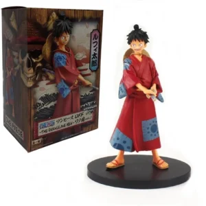 Figura One Piece Luffy Con Kimono y Espada