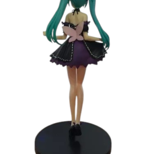 Figura Hatsune Miku SEGA VOCALOID vestido negro POP